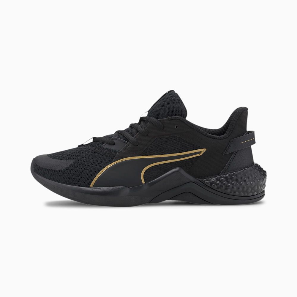 Puma HYBRID NX Ozone Női Futócipő - Fekete/Arany ( Hungary - UIXKQ6591 )
